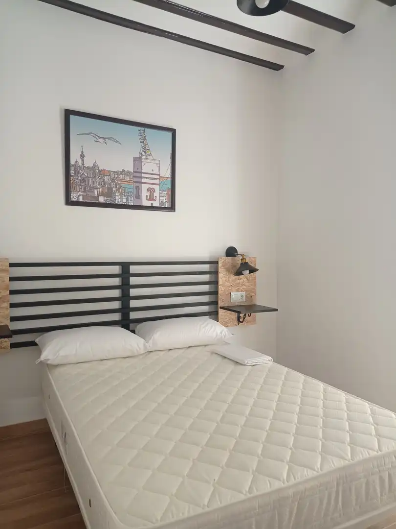 Schlafzimmer von Wohnung zur Miete in Cádiz mit Klimaanlage, Möbliert und Ofen
