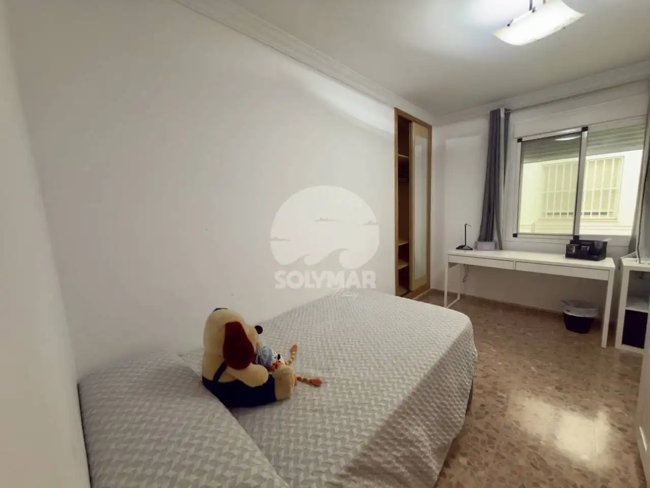Schlafzimmer von Wohnung zur Miete in Algarrobo mit Klimaanlage, Heizung und Möbliert