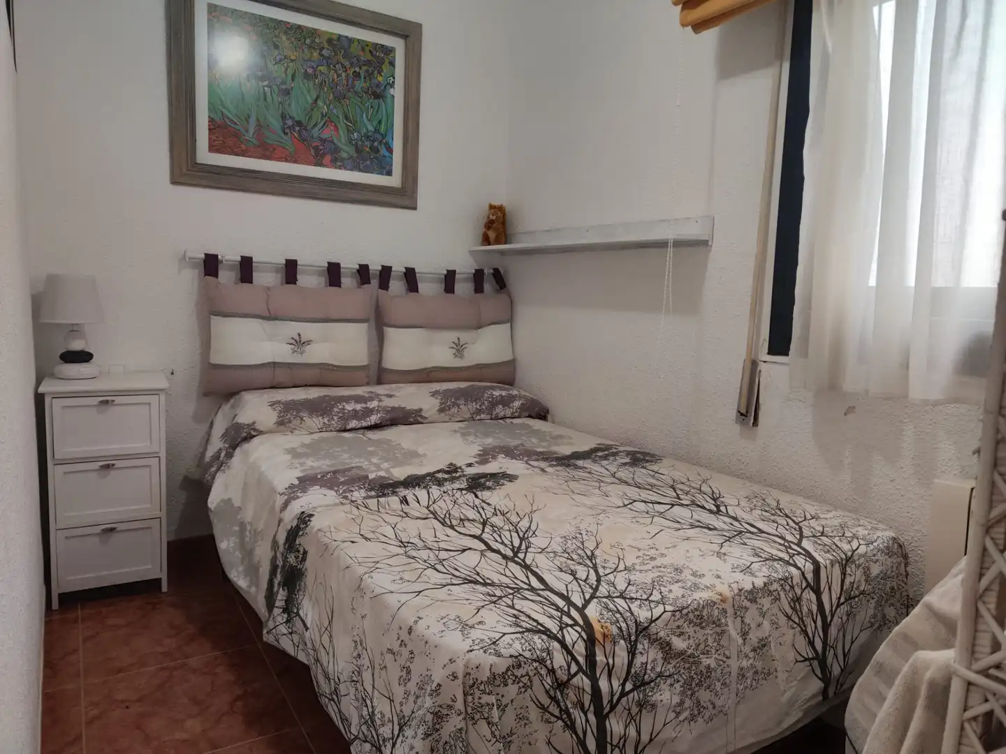 Bedroom of Flat for rent in La Ràpita  with Furnished, Oven and Washing machine