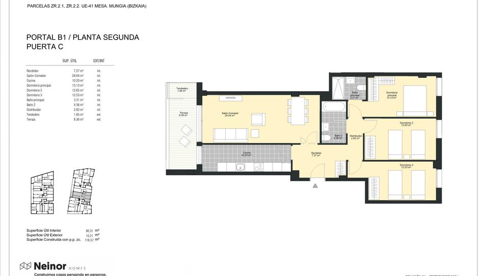 Photo 1 from new construction home in Flat for sale in   Calle Lauxeta Olerkari, Mungia, Bizkaia
