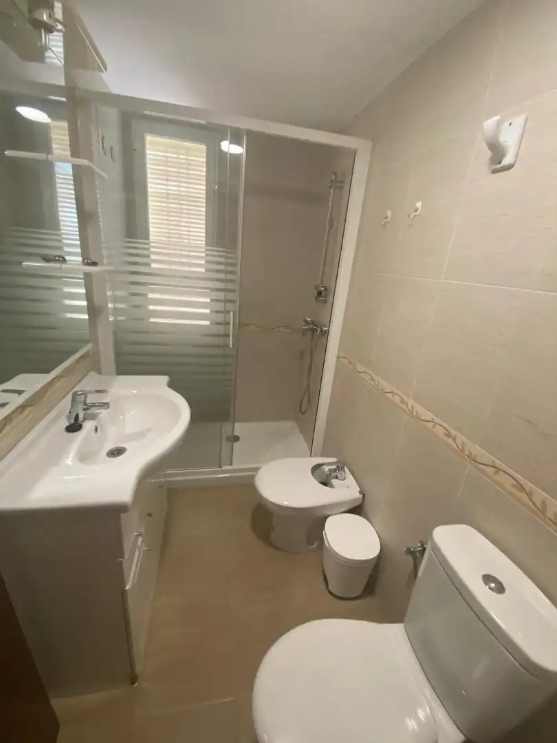 Bathroom of Flat for rent in Granada  with Terrace and Furnished