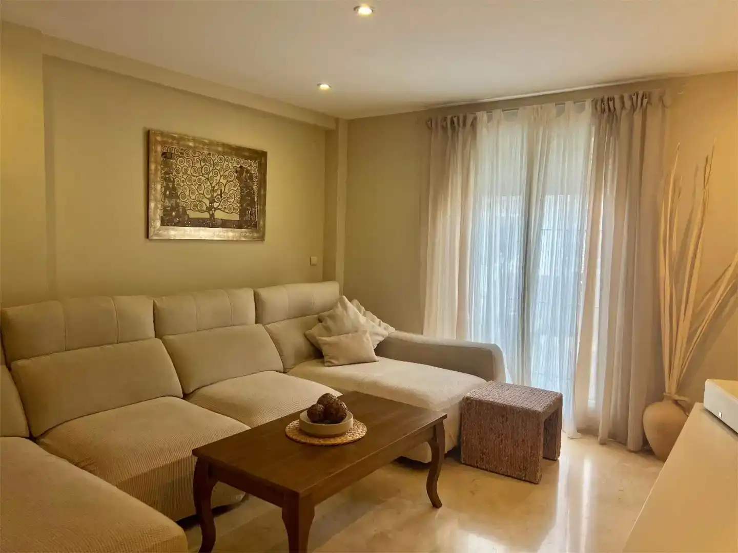 Sala de estar de Casa adosada en venta en El Valle