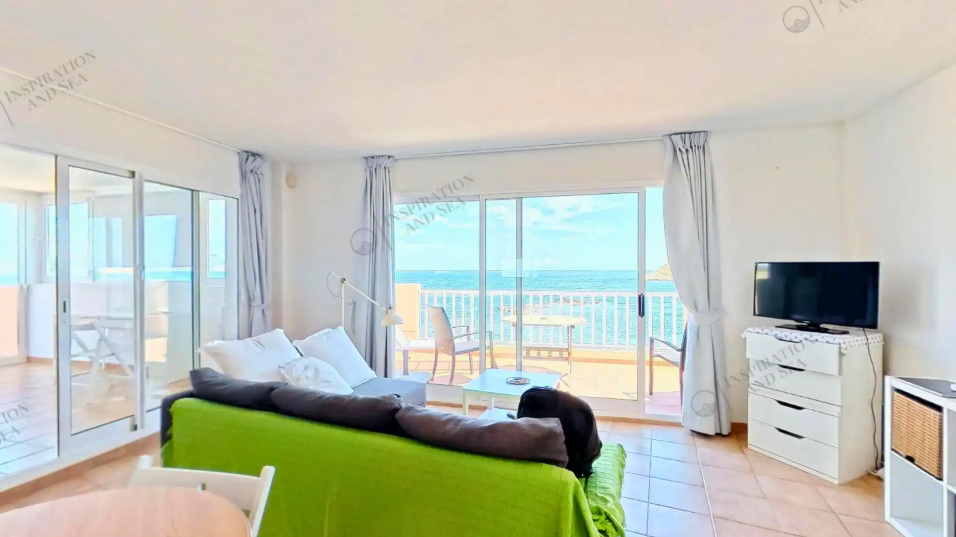Balcony of Flat for sale in Santa Eulària des Riu  with Air Conditioner and Terrace