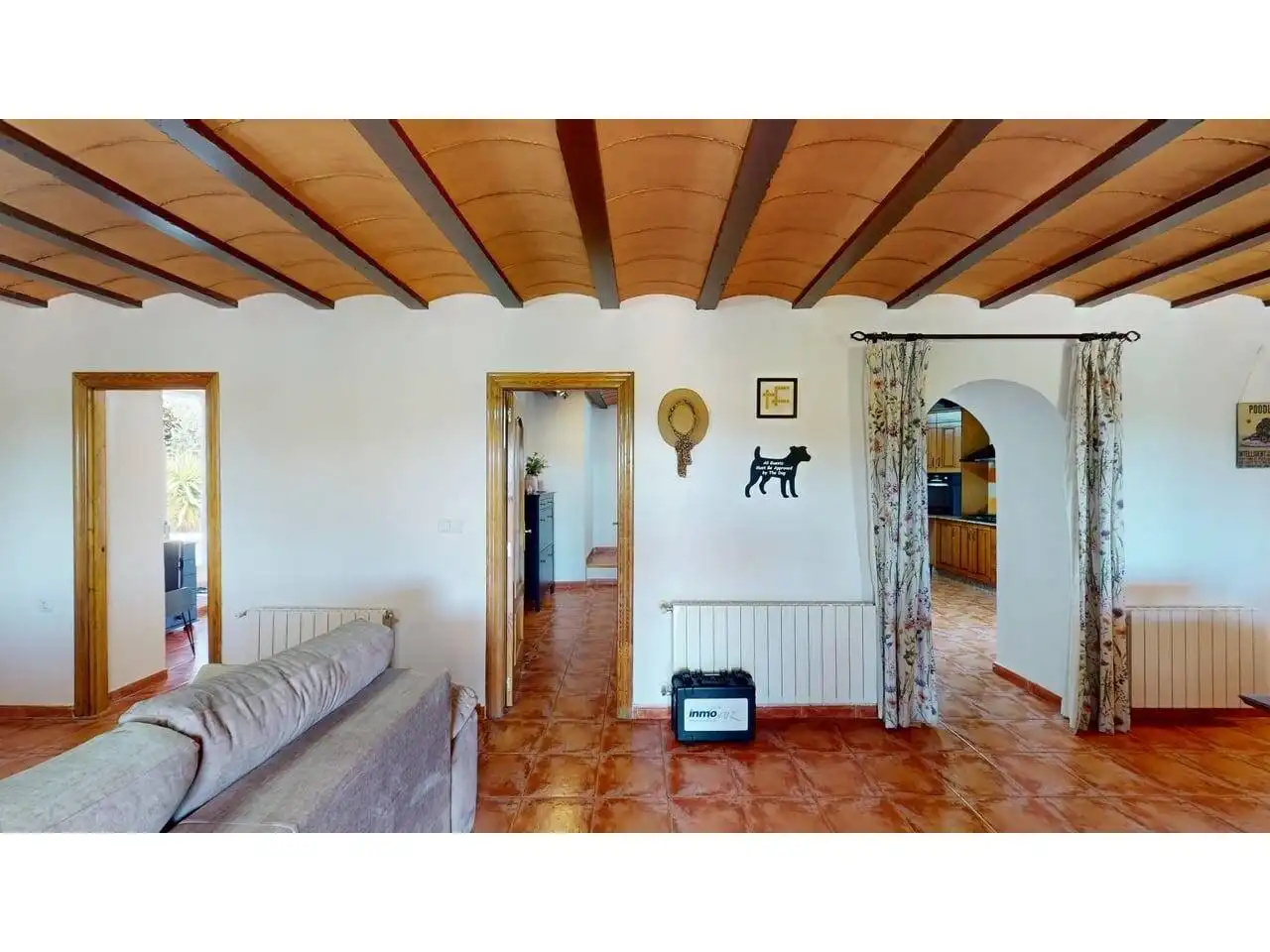 Sala de estar de Casa o chalet en venta en Caravaca de la Cruz con Aire acondicionado, Calefacción y Jardín privado