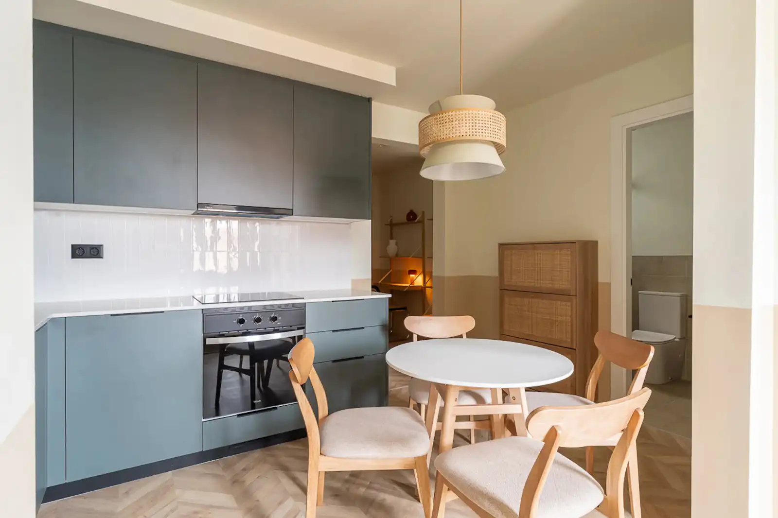Küche von Wohnung zur Miete in Sant Martí
