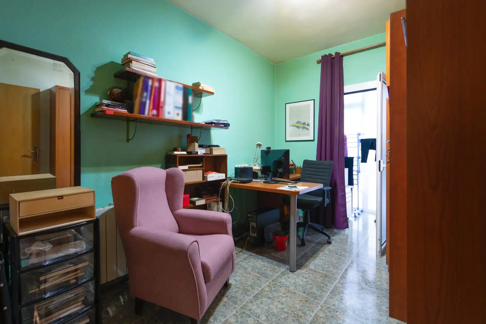Sala d'estar de Pis en venda en Barcelona amb Aire condicionat, Terrassa i Balcó