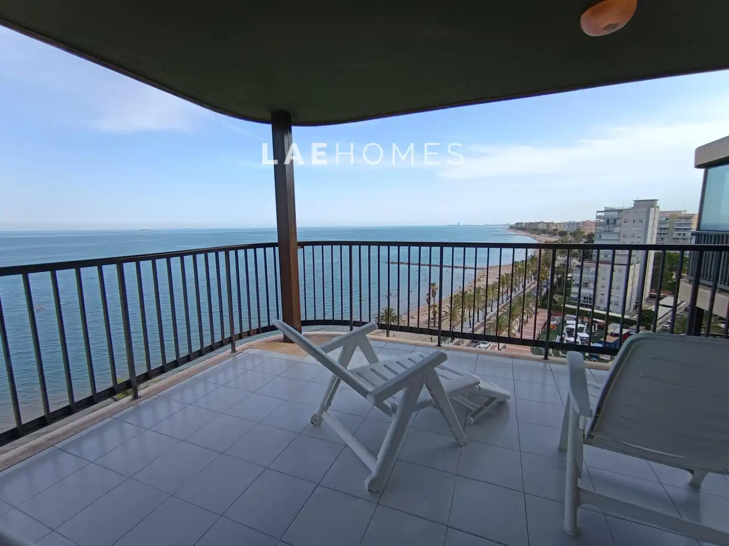 Balcony of Apartments for rent in Benicasim / Benicàssim  with Air Conditioner, Terrace and Furnished