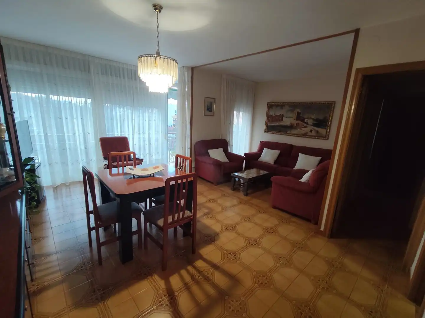 Living room of Flat for rent in Molins de Rei  with Balcony