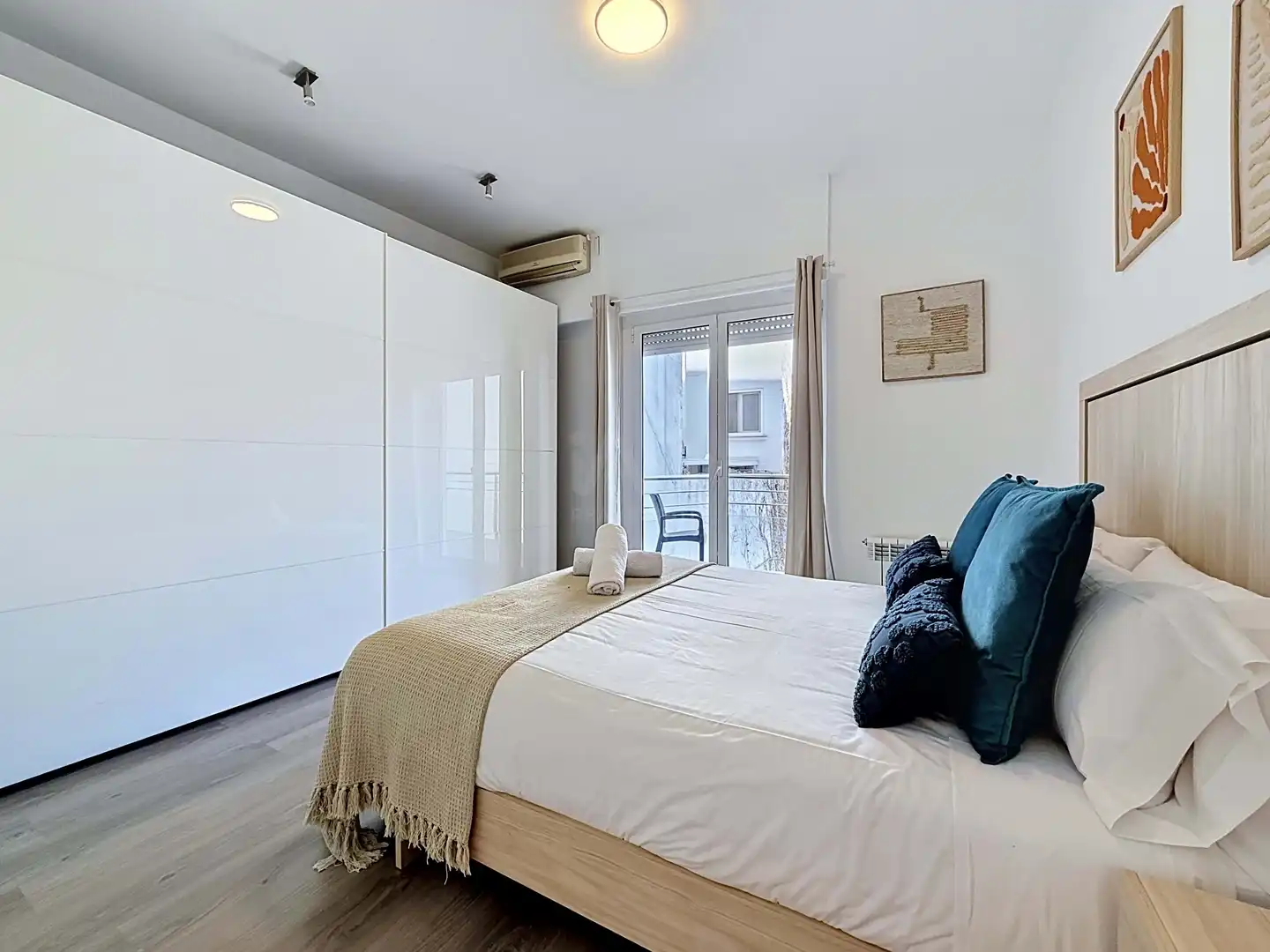 Bedroom of Flat for sale in Sitges  with Air Conditioner, Heating and Terrace