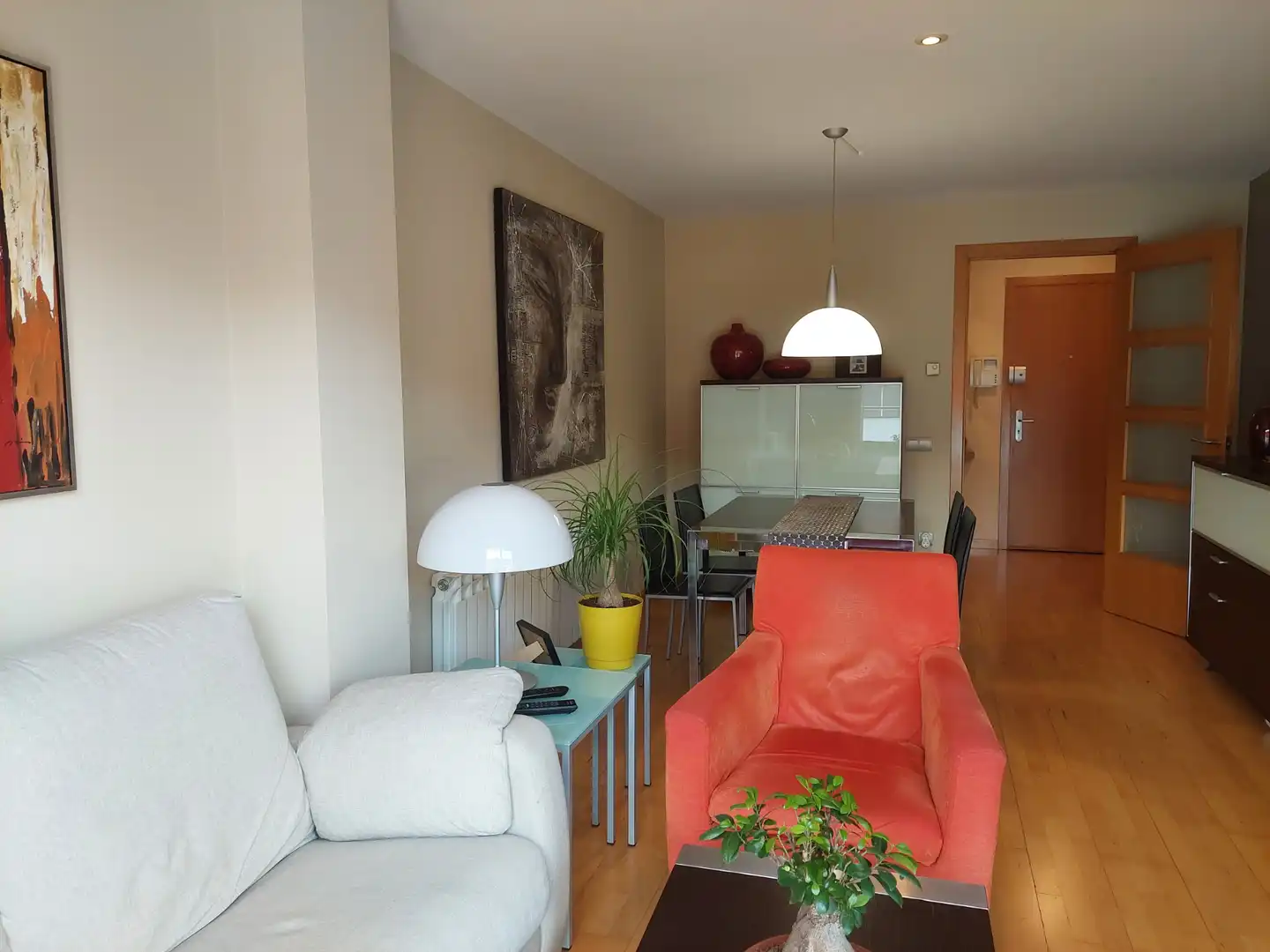 Sala de estar de Piso en venta en Manresa con Aire acondicionado, Calefacción y Trastero