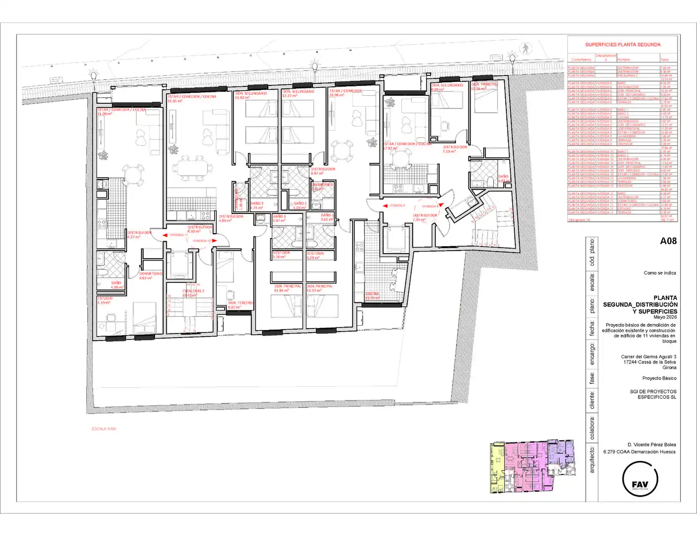 Piso en venta en Cassà de la Selva con Aire acondicionado, Calefacción y Parquet