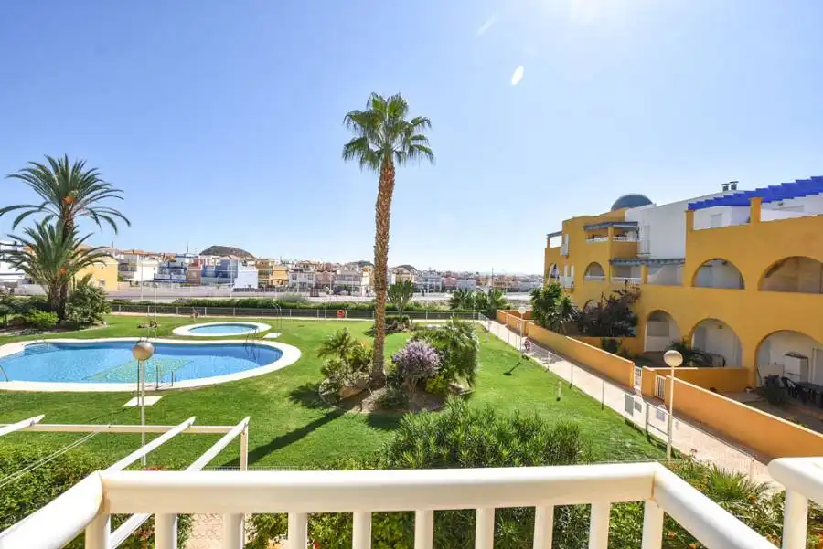 Garden of Apartments for sale in Pulpí  with Air Conditioner, Terrace and Swimming Pool