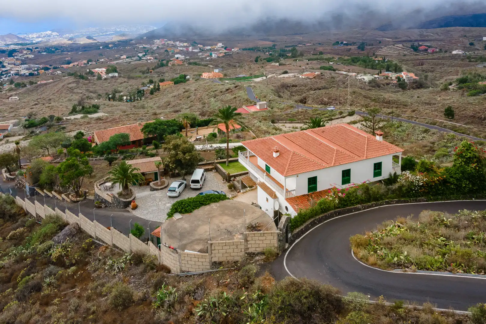 Vista exterior de Finca rústica en venta en Arona con Aire acondicionado, Terraza y Trastero