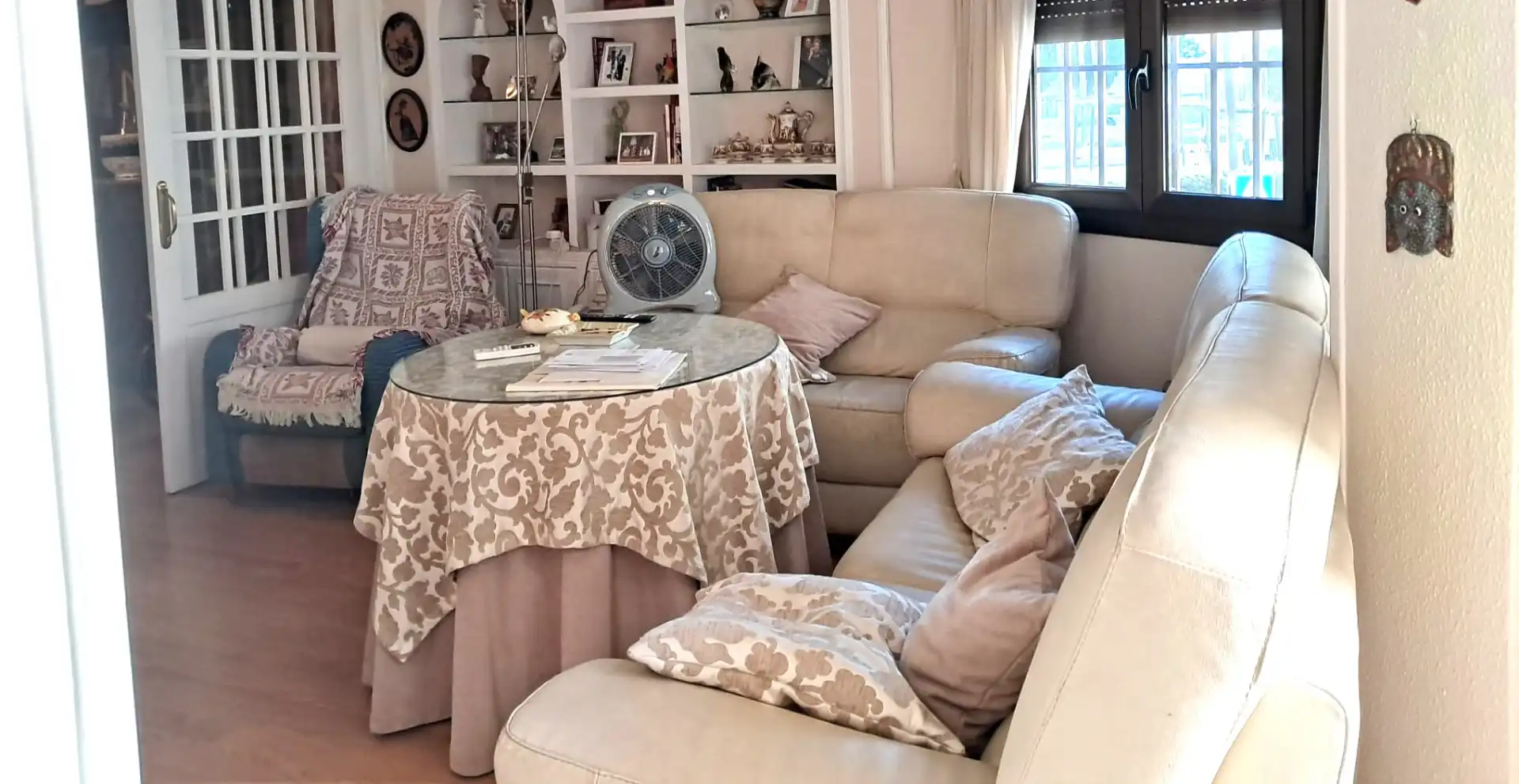 Sala de estar de Piso en venta en Almería con Aire acondicionado, Balcón y Alarma