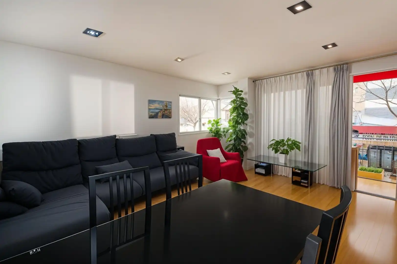Sala d'estar de Pis en venda en  Palma de Mallorca amb Aire condicionat, Calefacció i Parquet