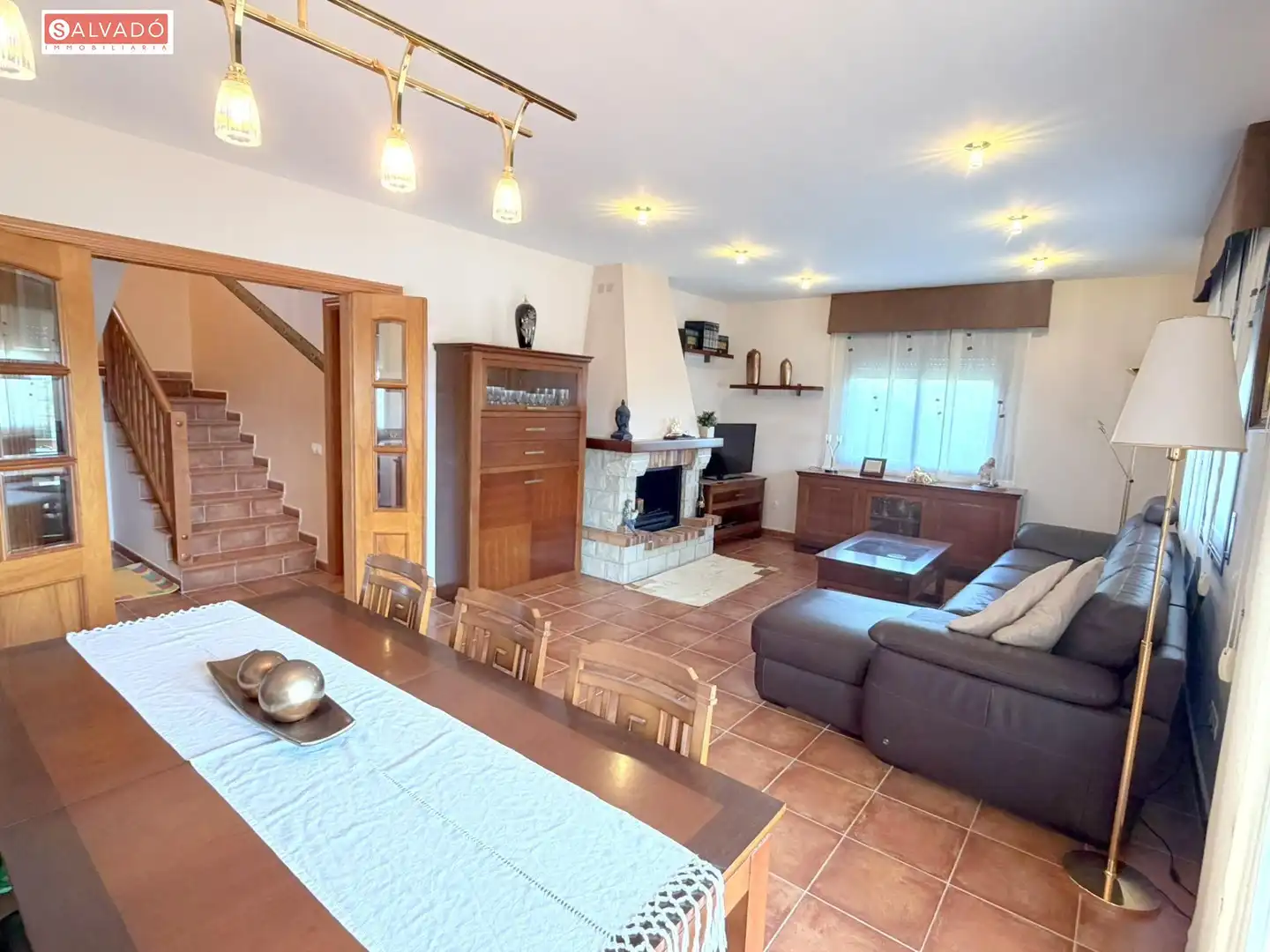 Sala de estar de Casa o chalet en venta en Costa Cunit - Els Jardins - Els Rosers