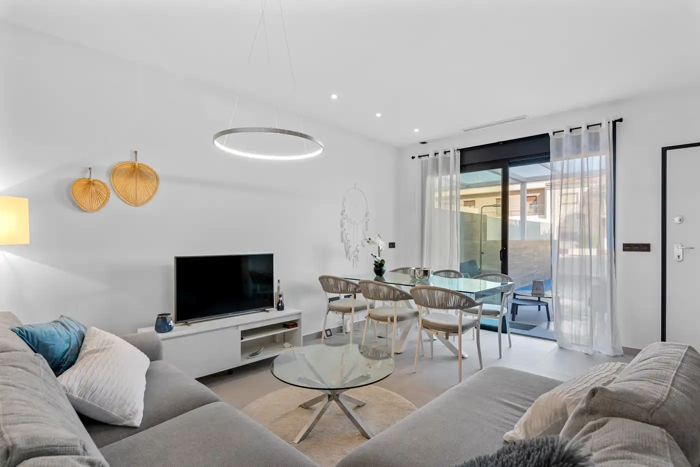 Sala de estar de Casa adosada en venta en Rojales con Terraza y Balcón