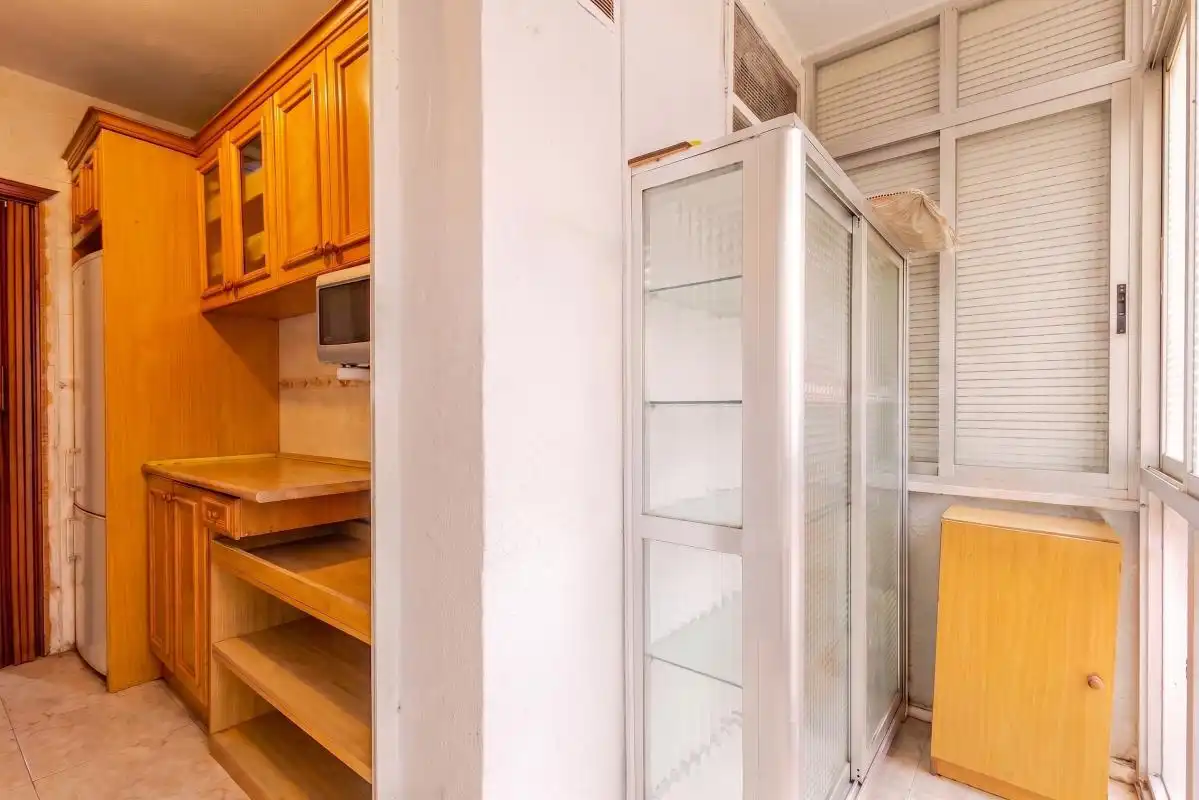 Kitchen of Flat for sale in Getafe  with Heating, Terrace and Balcony
