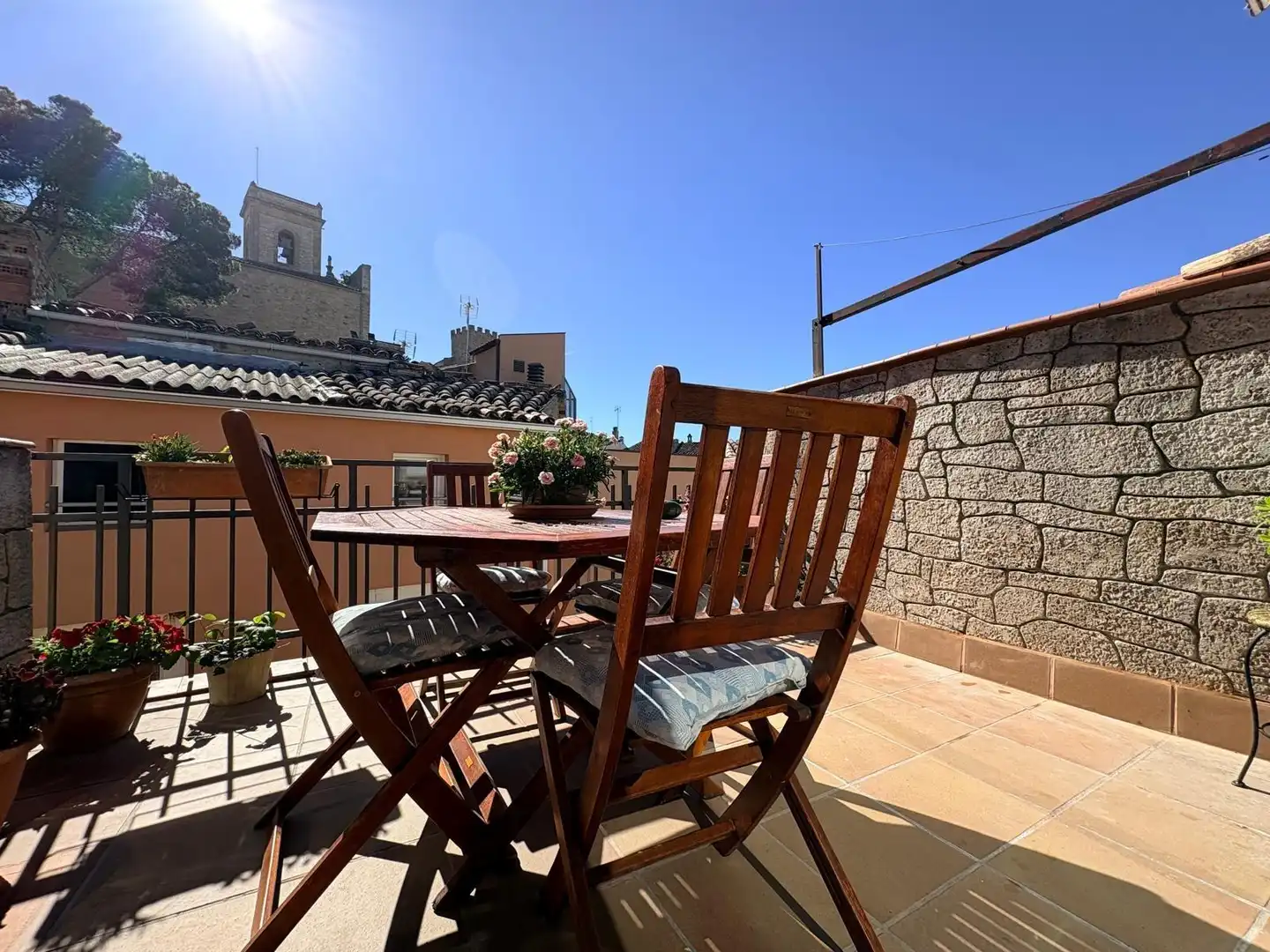 Terrassa de Casa o xalet en venda en Sant Martí de Tous amb Calefacció, Terrassa i Balcó