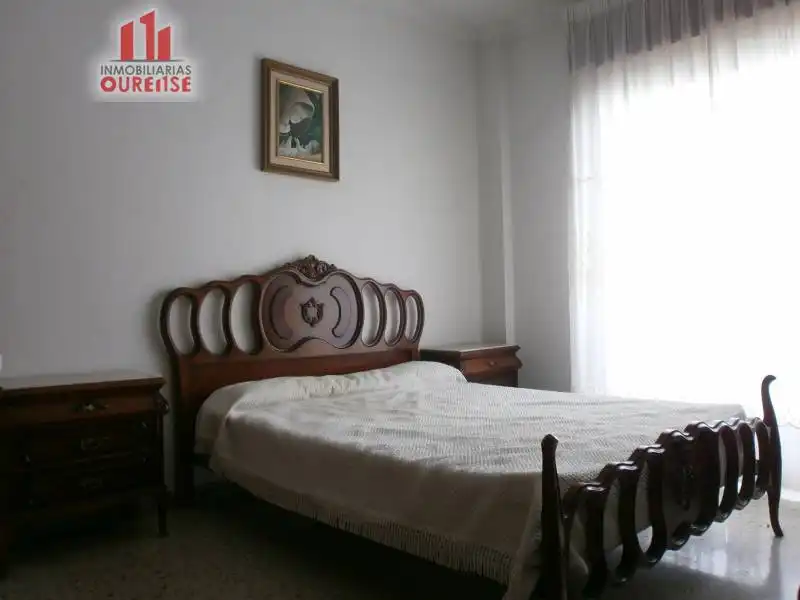 Bedroom of Flat for sale in Ourense Capital   with Furnished and Balcony