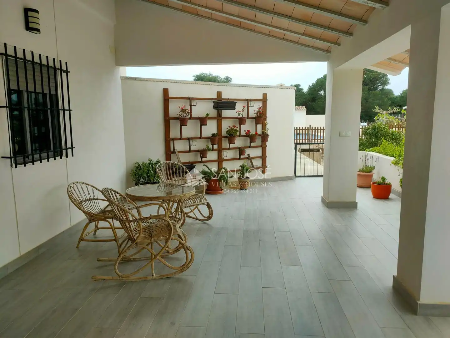Terraza de Casa o chalet en venta en Aspe con Calefacción, Jardín privado y Trastero