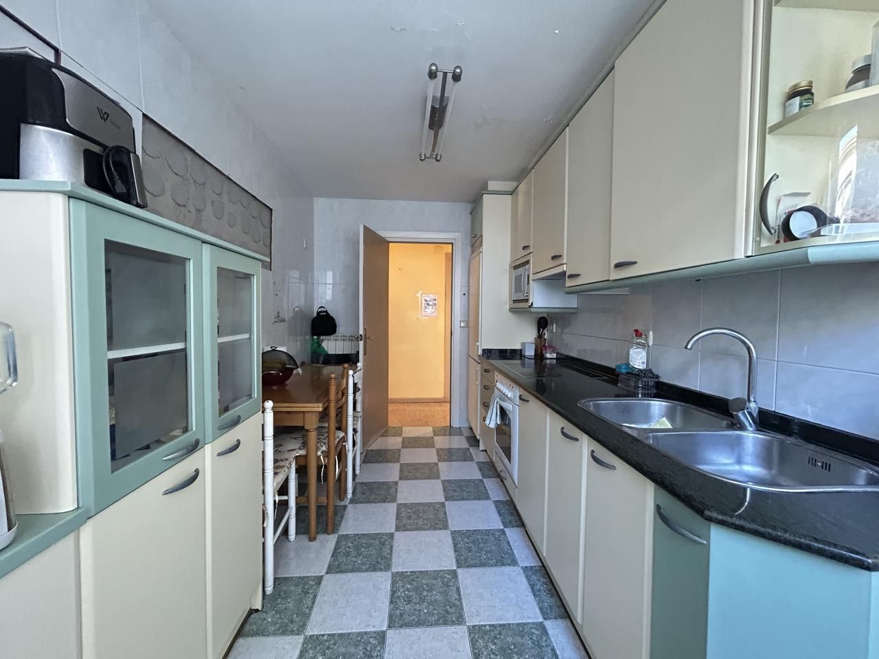 Kitchen of Flat for sale in Tudela  with Heating, Terrace and Balcony