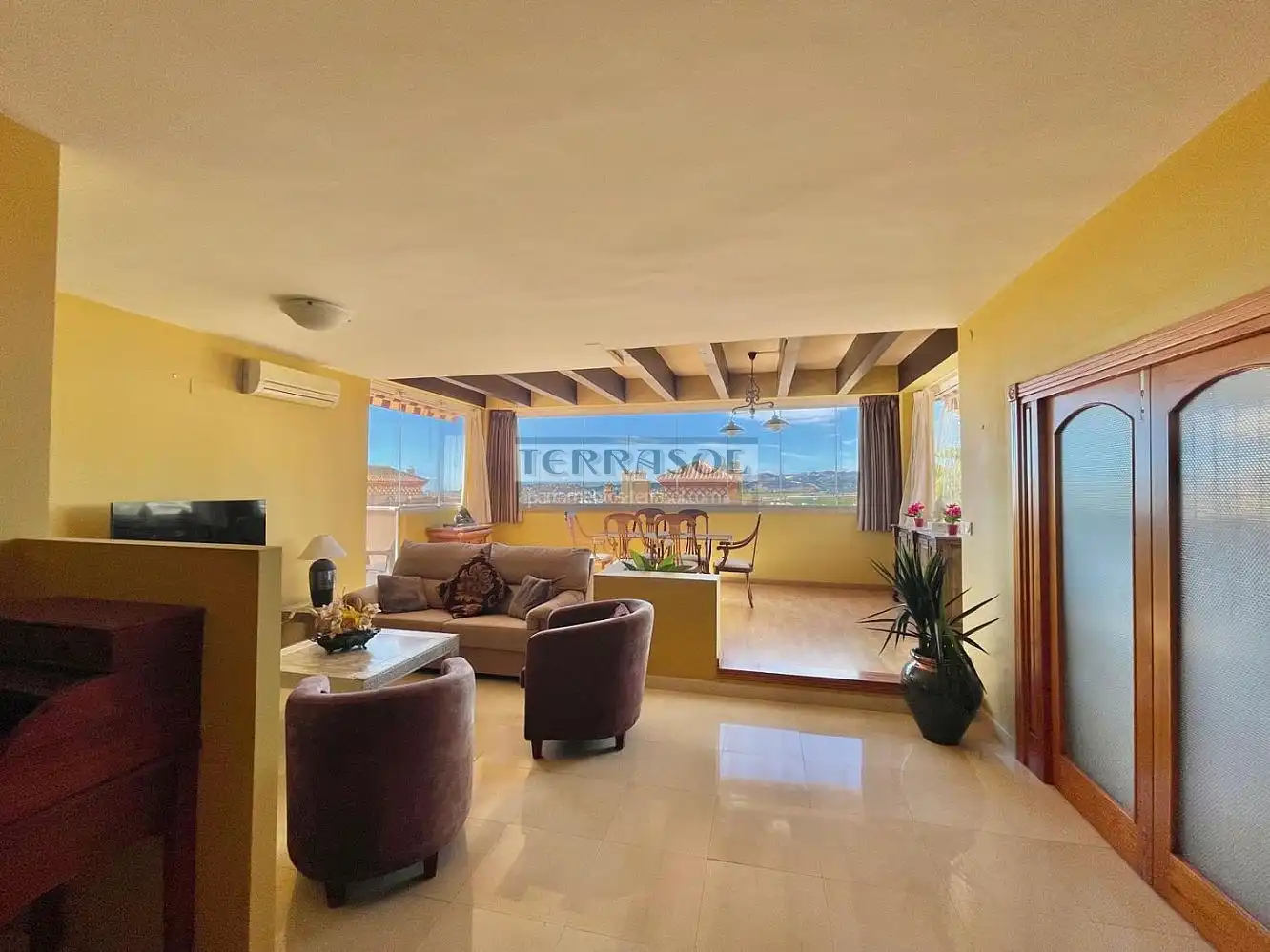 Terraza de Ático en venta en Vélez-Málaga con Aire acondicionado, Calefacción y Jardín privado