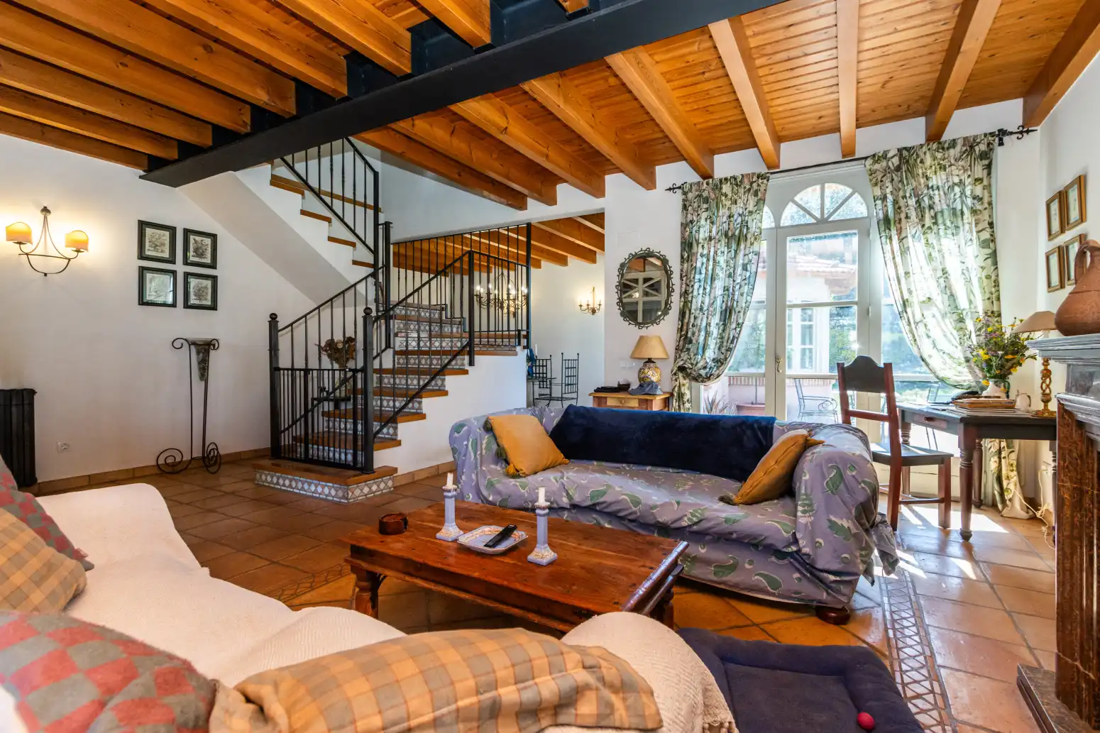 Living room of Houses for sale in Matadepera  with Heating and Swimming Pool