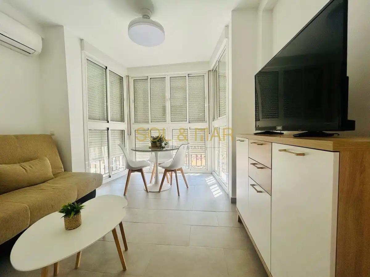 Balcony of Apartments for rent in Torremolinos  with Air Conditioner