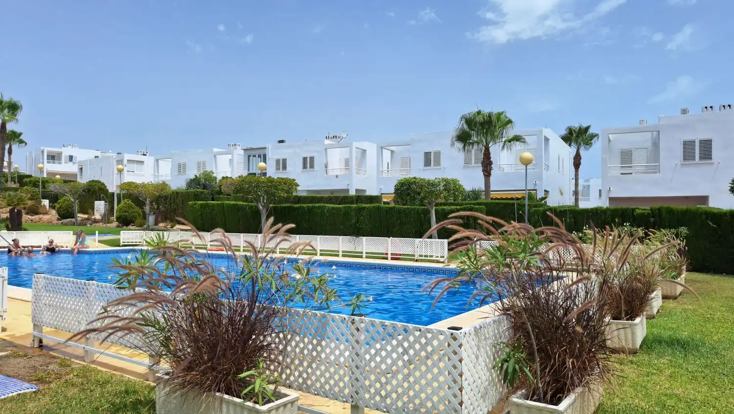 Schwimmbecken von Maisonette zum Verkauf in Mojácar mit Klimaanlage, Terrasse und Schwimmbad