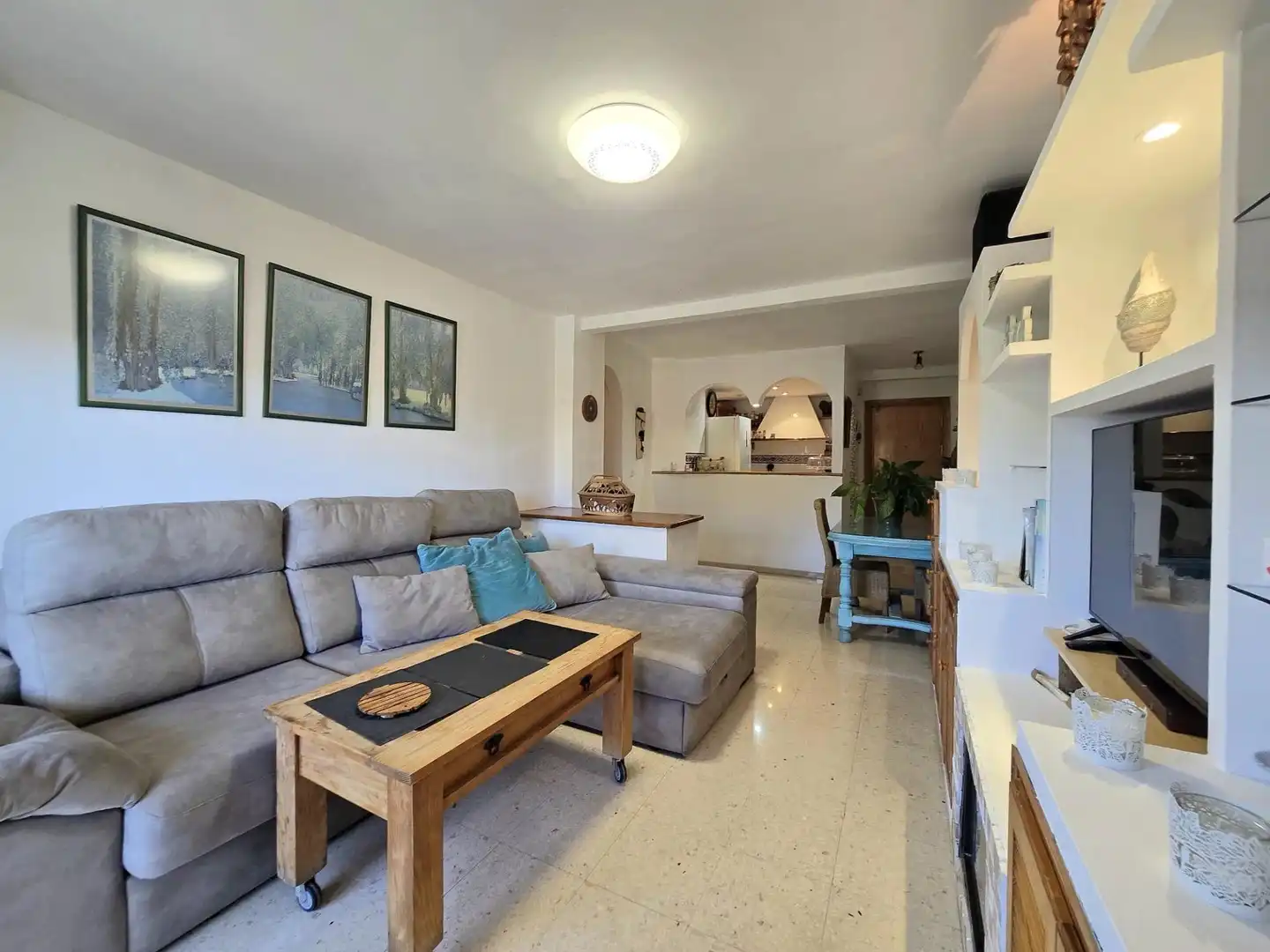Living room of Flat for sale in Torremolinos  with Air Conditioner, Heating and Private garden