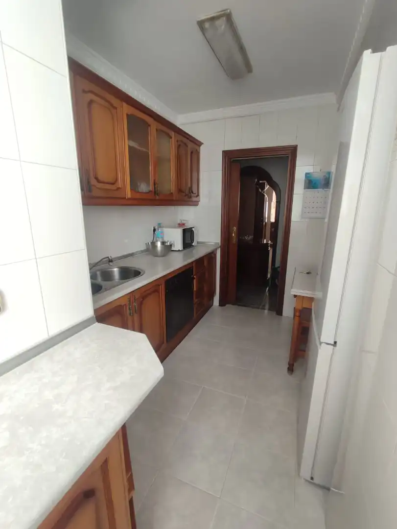 Kitchen of Flat for rent in Málaga  with Heating, Terrace and Furnished