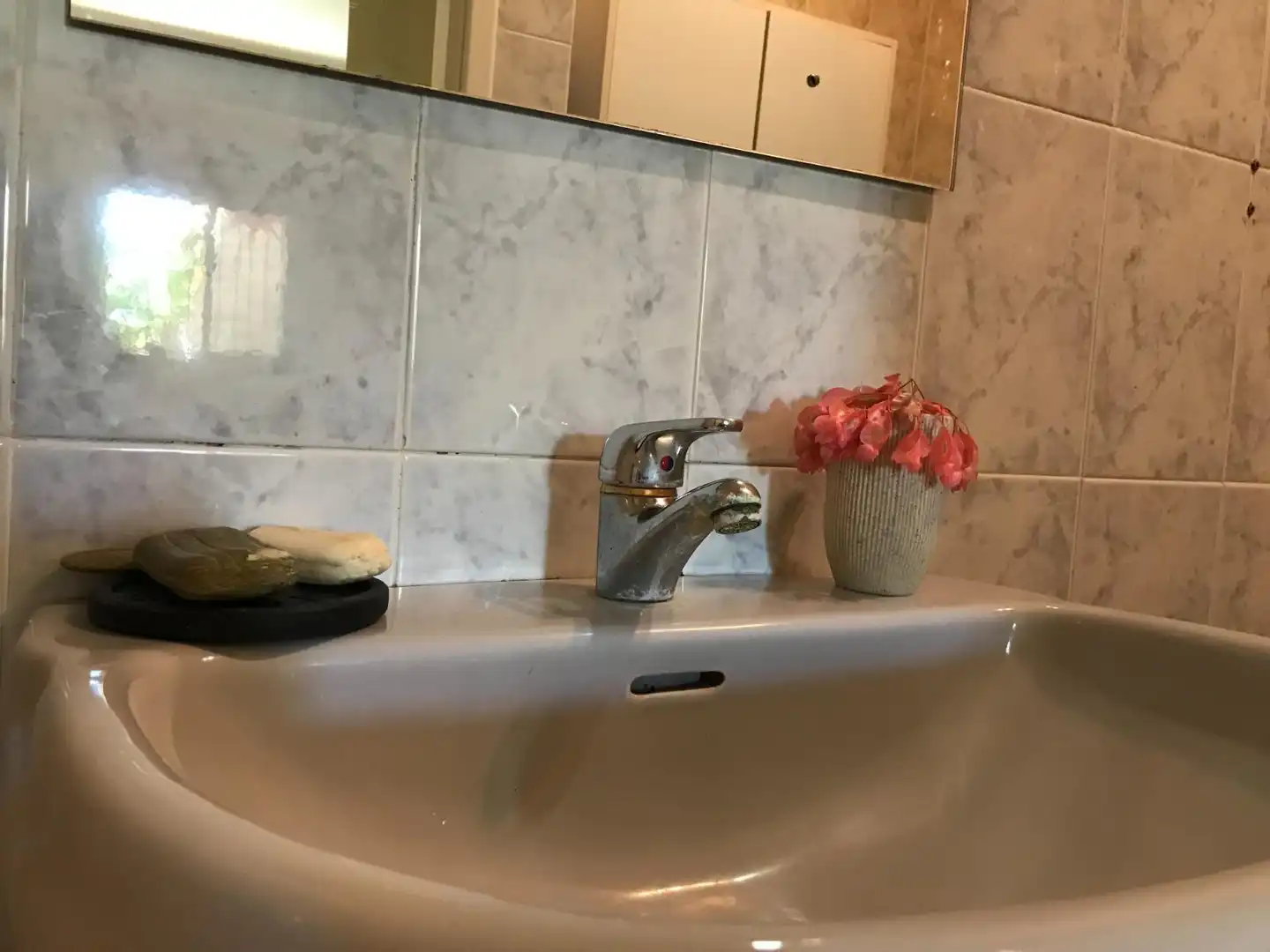 Badezimmer von Einfamilien-Reihenhaus zur Miete in El Rosario mit Privatgarten, Terrasse und Möbliert