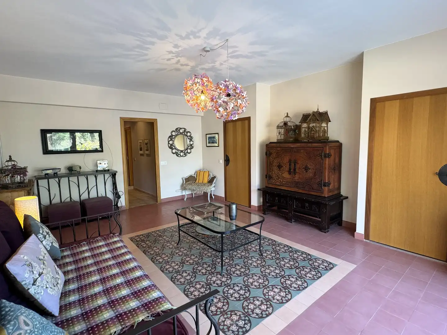 Sala d'estar de Casa o xalet en venda en Santa Cristina d'Aro amb Calefacció, Jardí privat i Terrassa