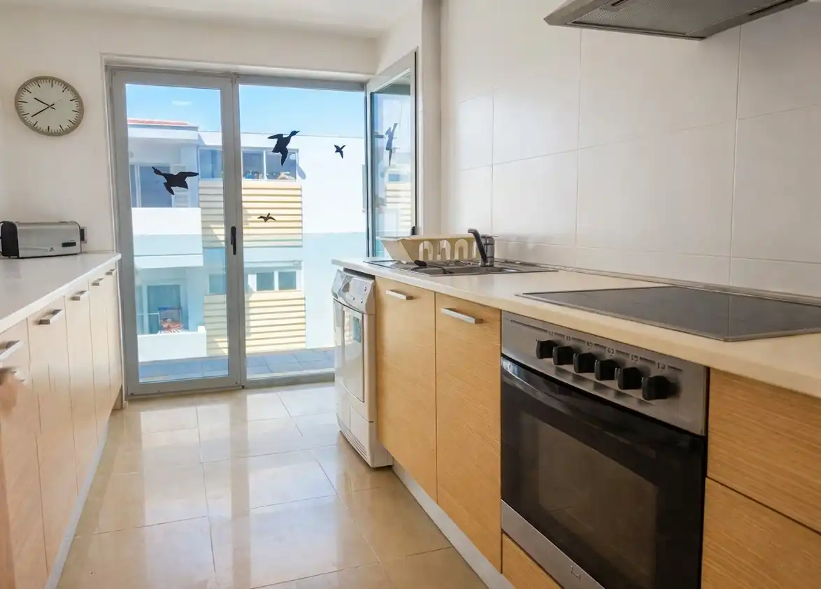 Cocina de Apartamento en venta en  Palma de Mallorca con Aire acondicionado, Trastero y Piscina