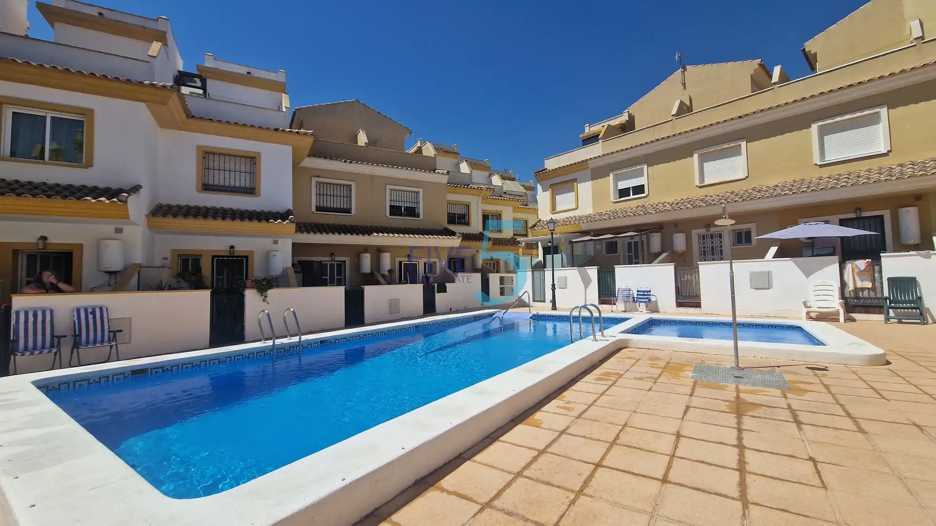 Swimming pool of Detached homes for sale in Torre-Pacheco  with Air Conditioner, Heating and Terrace