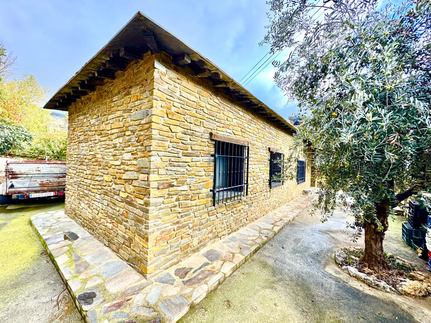 Exterior view of Houses for sale in Alpujarra de la Sierra  with Heating, Private garden and Terrace