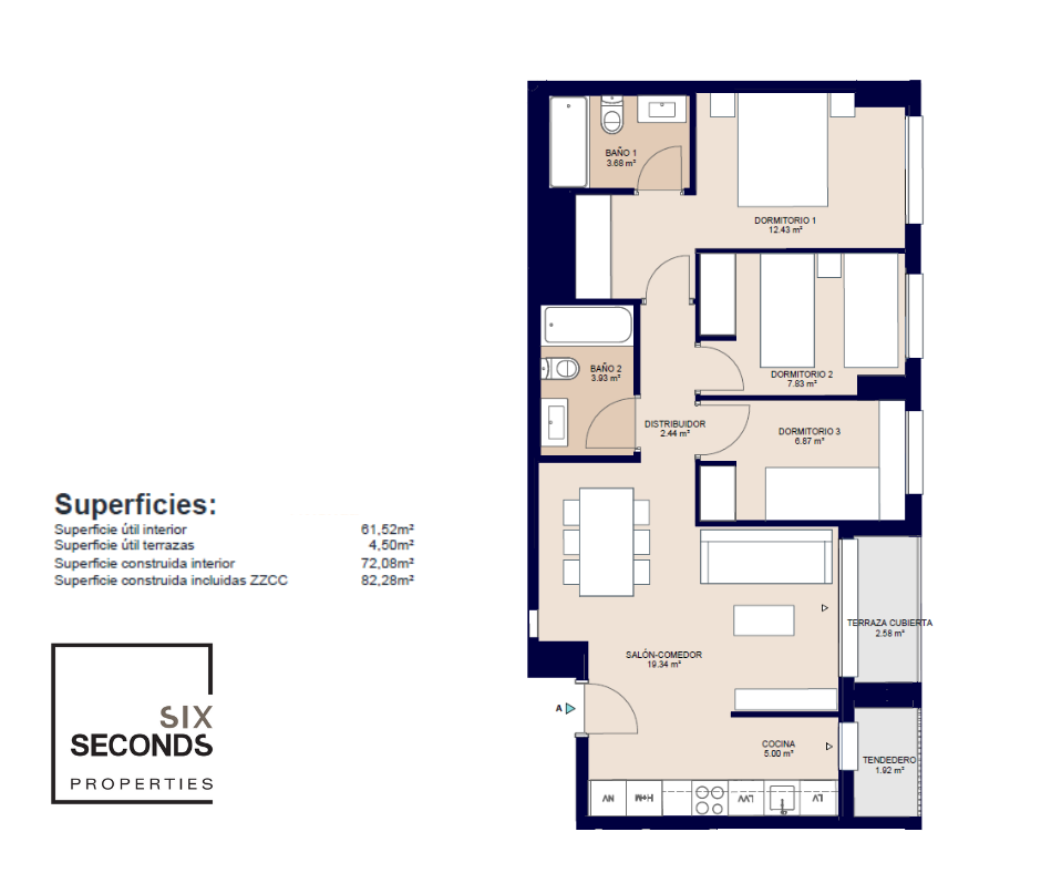 Apartment for sale in San Agustín, Rabasa - Los Ángeles - San Agustín, Alicante / Alacant