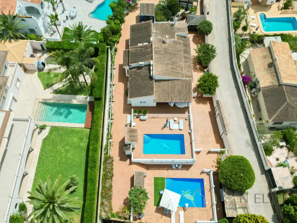 Vista exterior de Casa o chalet en venta en Moraira con Aire acondicionado, Jardín privado y Terraza