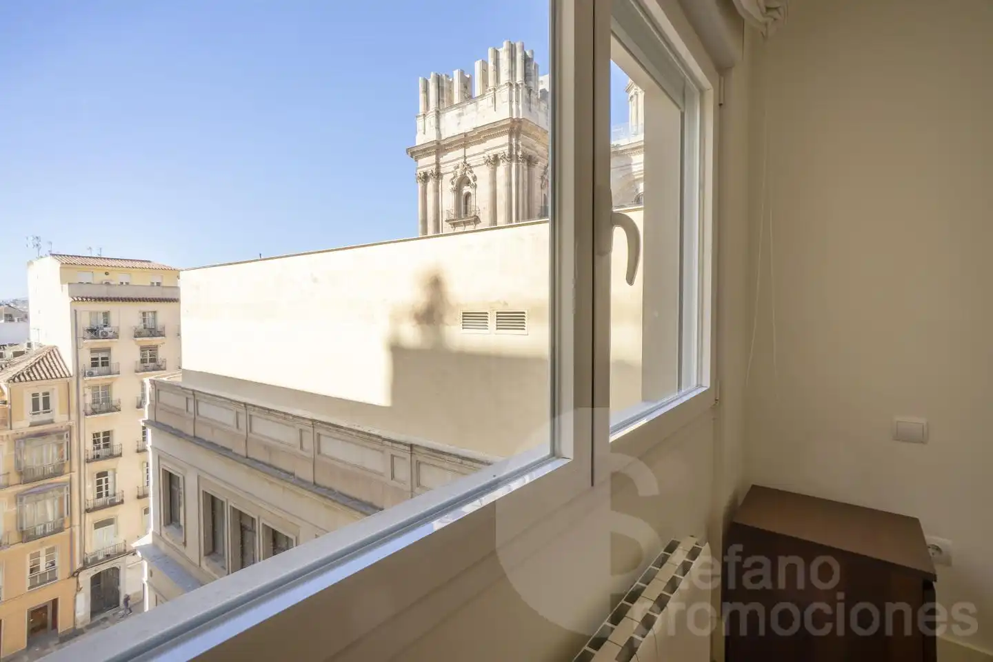 Vista exterior de Ático de alquiler en Málaga con Aire acondicionado, Calefacción y Parquet