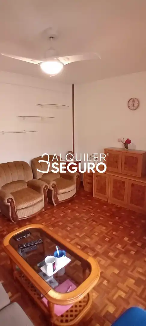 Sala de estar de Piso de alquiler en Canencia, Madrid