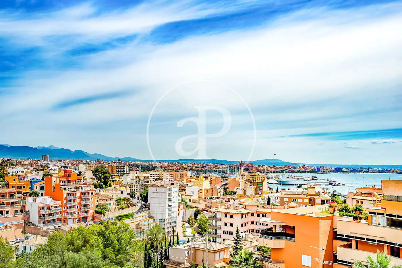 Vista exterior de Pis de lloguer en  Palma de Mallorca amb Aire condicionat, Calefacció i Jardí privat