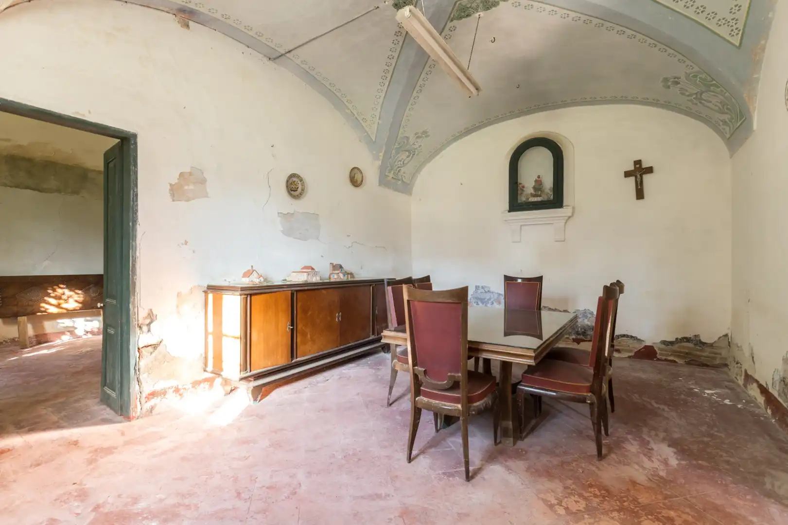 Comedor de Finca rústica en venta en Llagostera con Calefacción, Terraza y Trastero