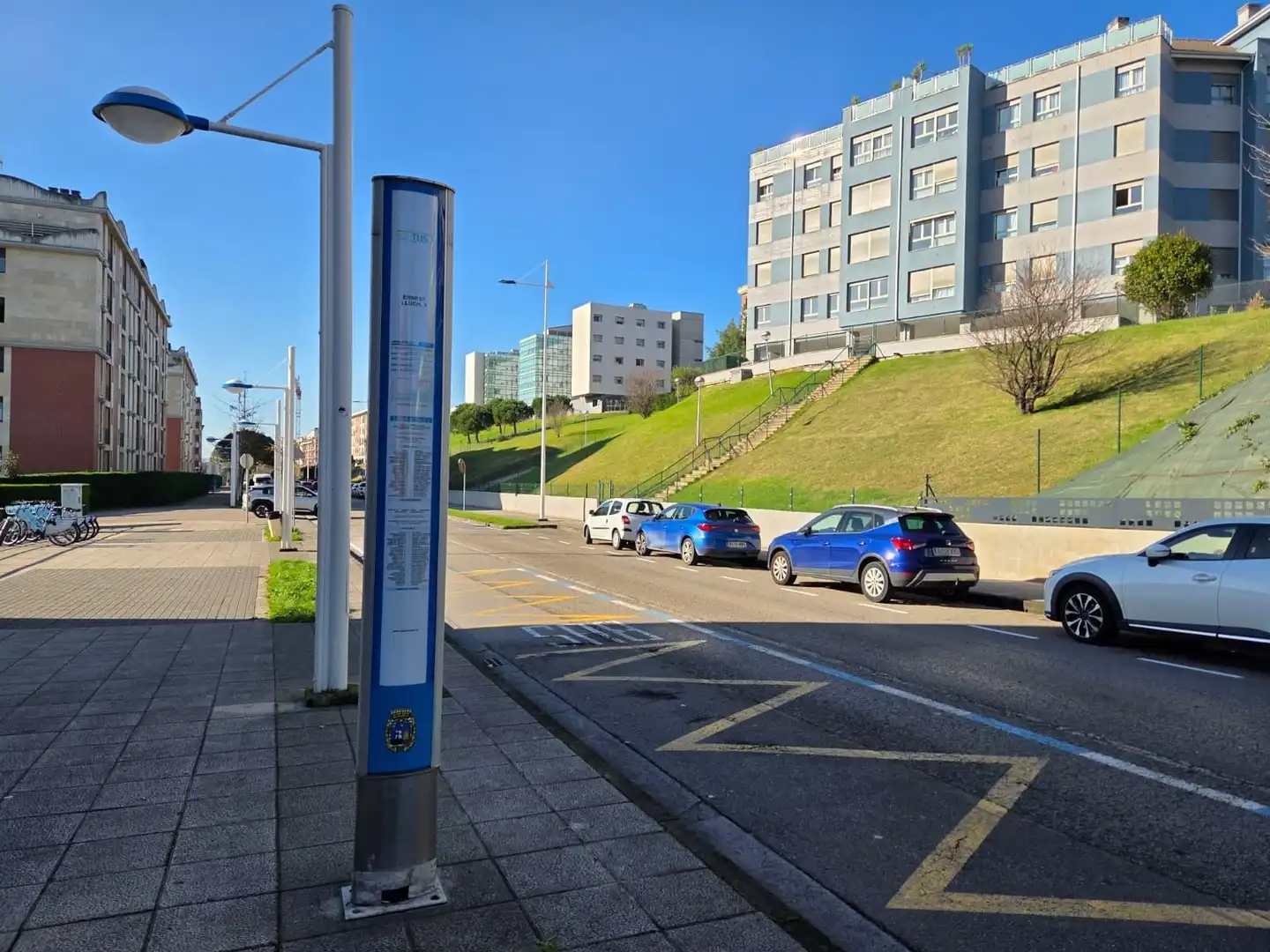Außenansicht von Wohnung zum Verkauf in Santander mit Heizung, Privatgarten und Parkett