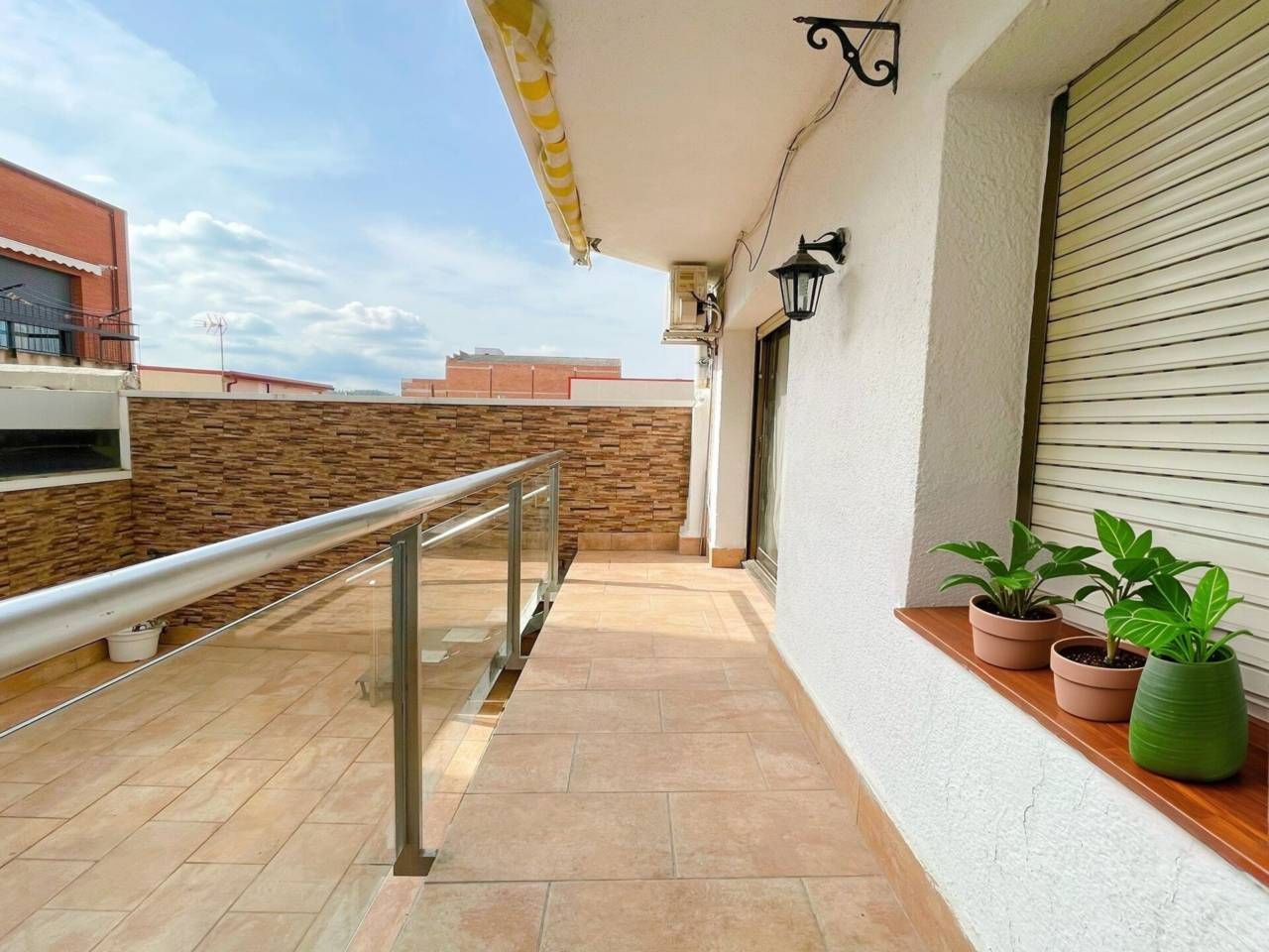 Terrace of Flat for sale in Cerdanyola del Vallès  with Air Conditioner, Heating and Parquet flooring
