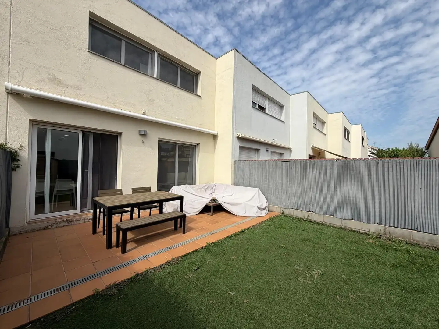 Terraza de Casa adosada de alquiler en Vilablareix con Aire acondicionado, Calefacción y Amueblado