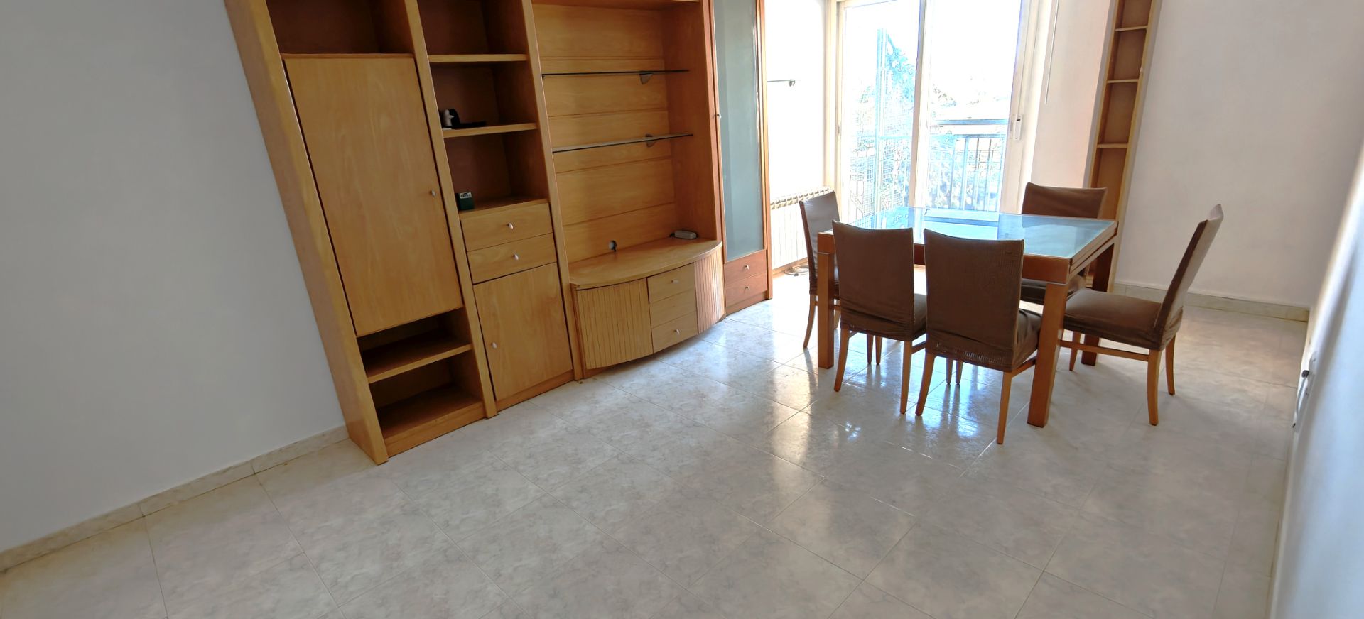 Living room of Flat to rent in  Zaragoza Capital  with Air Conditioner, Heating and Terrace