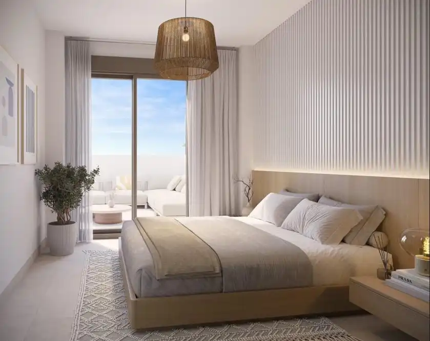 Bedroom of Flat for sale in San Juan de los Terreros