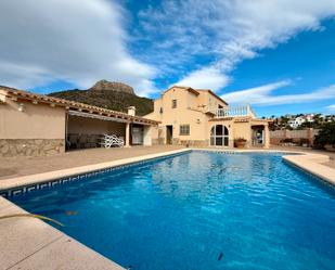 Exterior view of House or chalet for sale in Calpe / Calp  with Air Conditioner, Heating and Private garden