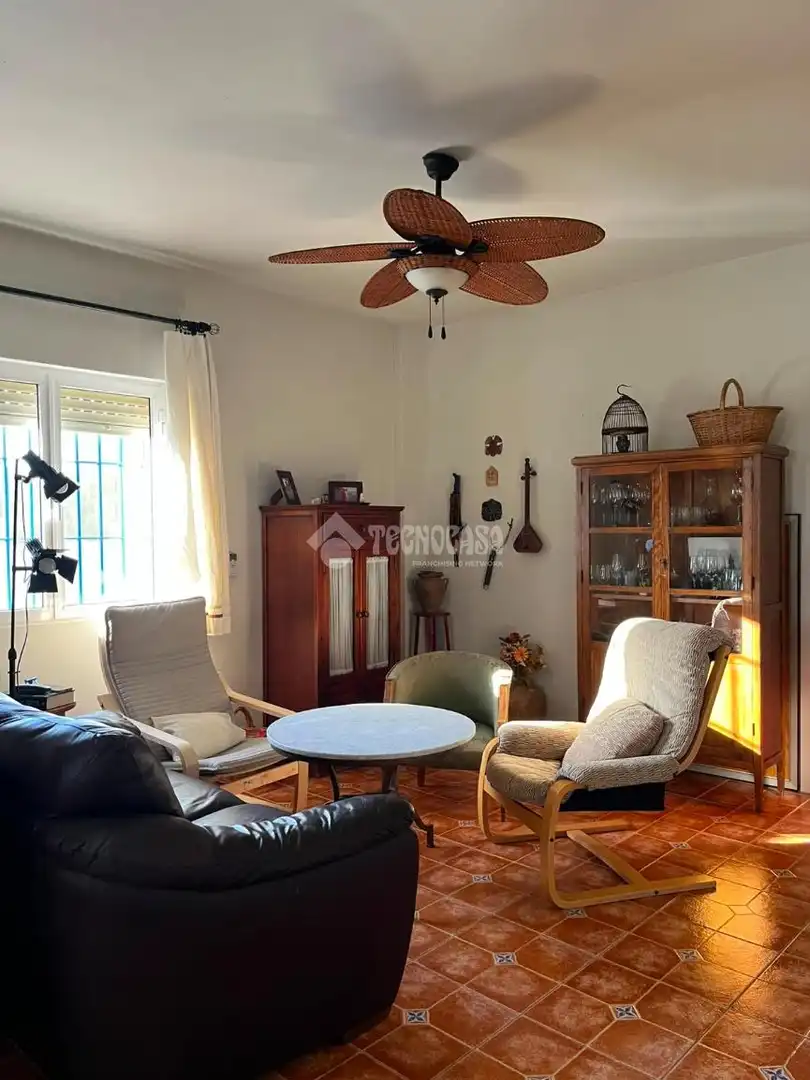Sala de estar de Finca rústica en venta en Carmona